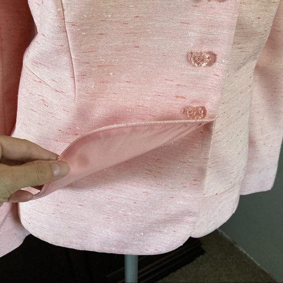 Emily Pink Formal Blazer Plus Size 16W Buttoms up - Picture 10 of 16